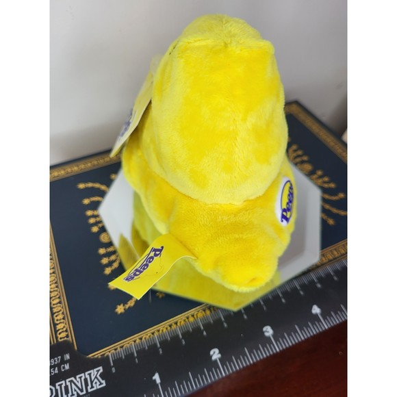 Peeps Marshmallow Chick Bean Bag NWT Plush 4" yellow chick easter - Picture 5 of 6